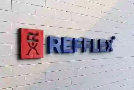 REFFLEX on office wall